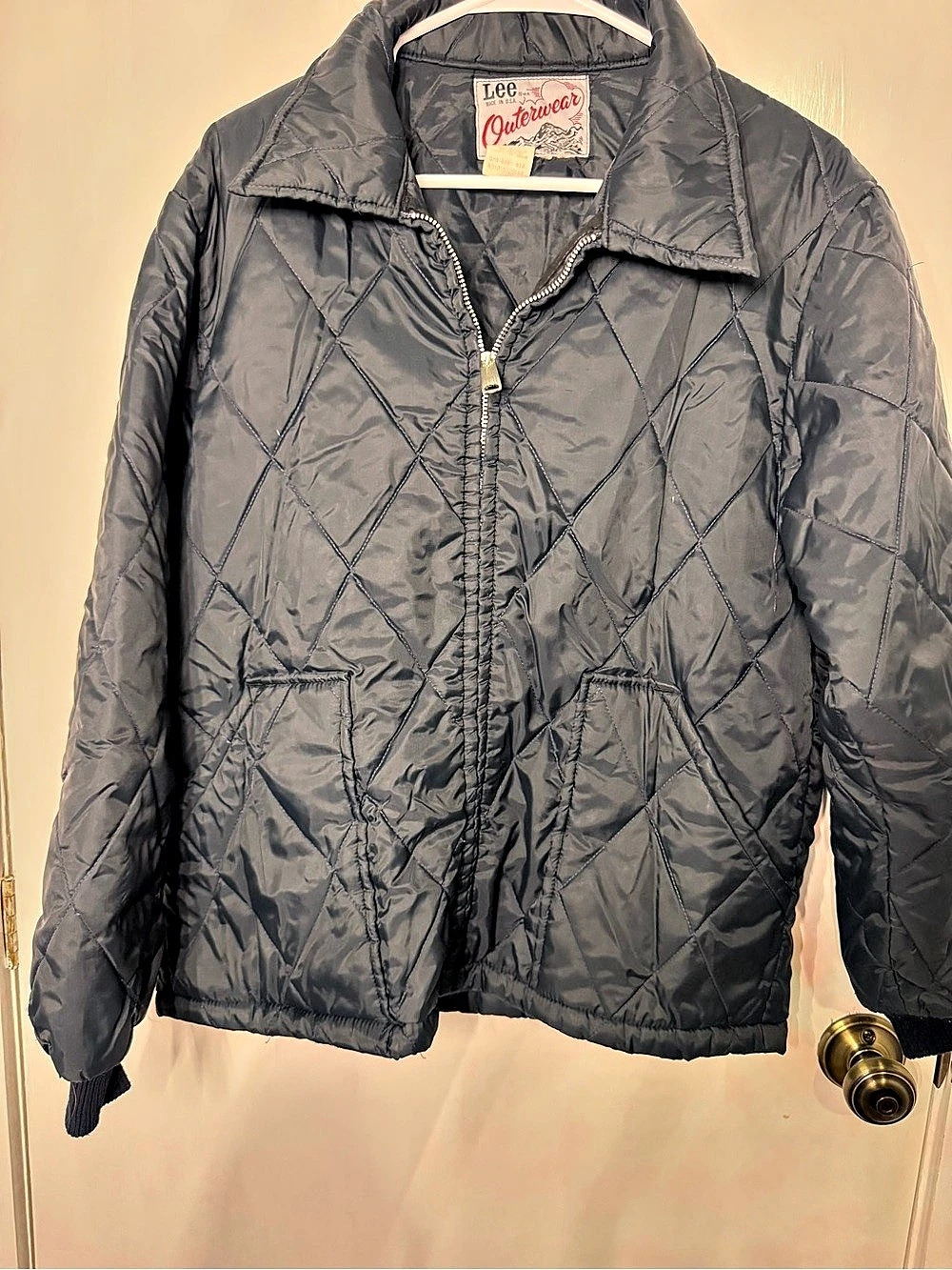 Lee Vintage Lee Outerwear Quilted Nylon Jacket Vintage Quilted Nylon Jacket
